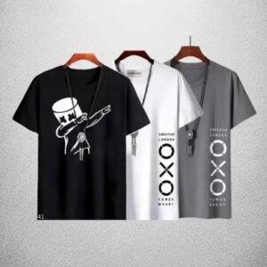 Clyston Denims Men’s Printed Round Neck T-Shirt | Marshmello Dab & Creative London Design | Polyester  Casual Wear